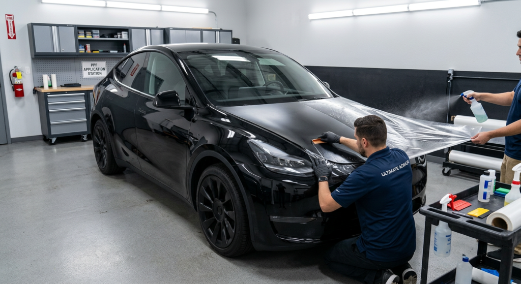 Preparing Your Tesla For Winter With Ppf And Ceramic Coating In Skokie, Il Skokie, Il &Amp; Chicago’s North Shore | Tesla Ppf